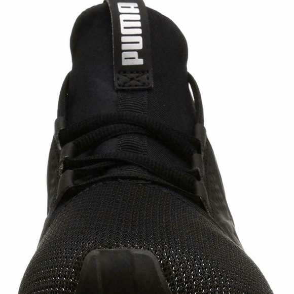 puma black soft foam
